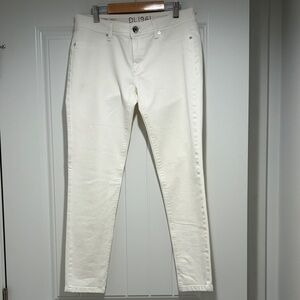 DL1961 Women’s Skinny Jeans in White